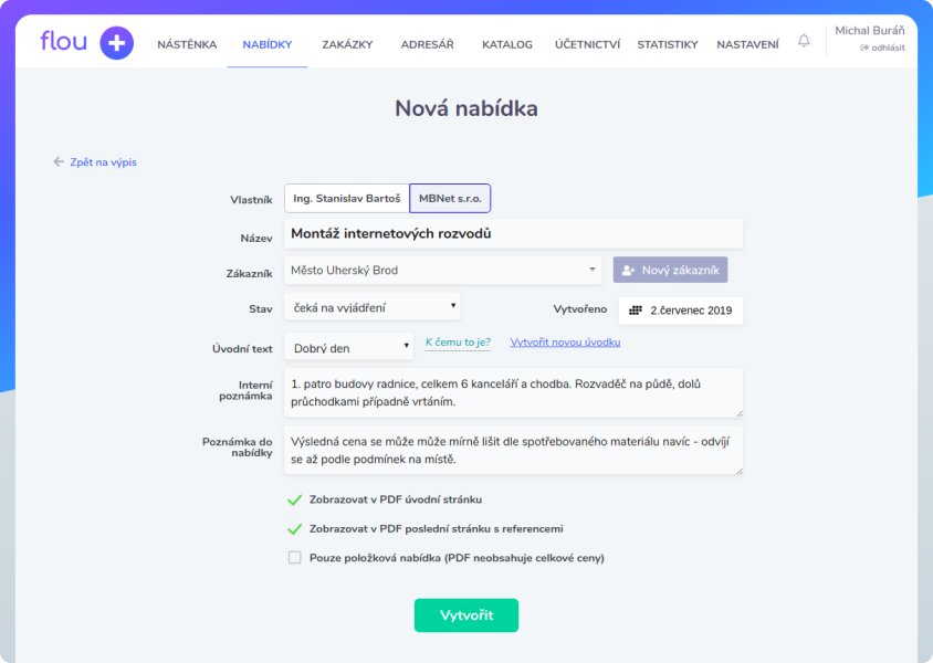 nabidky-vytvoreni